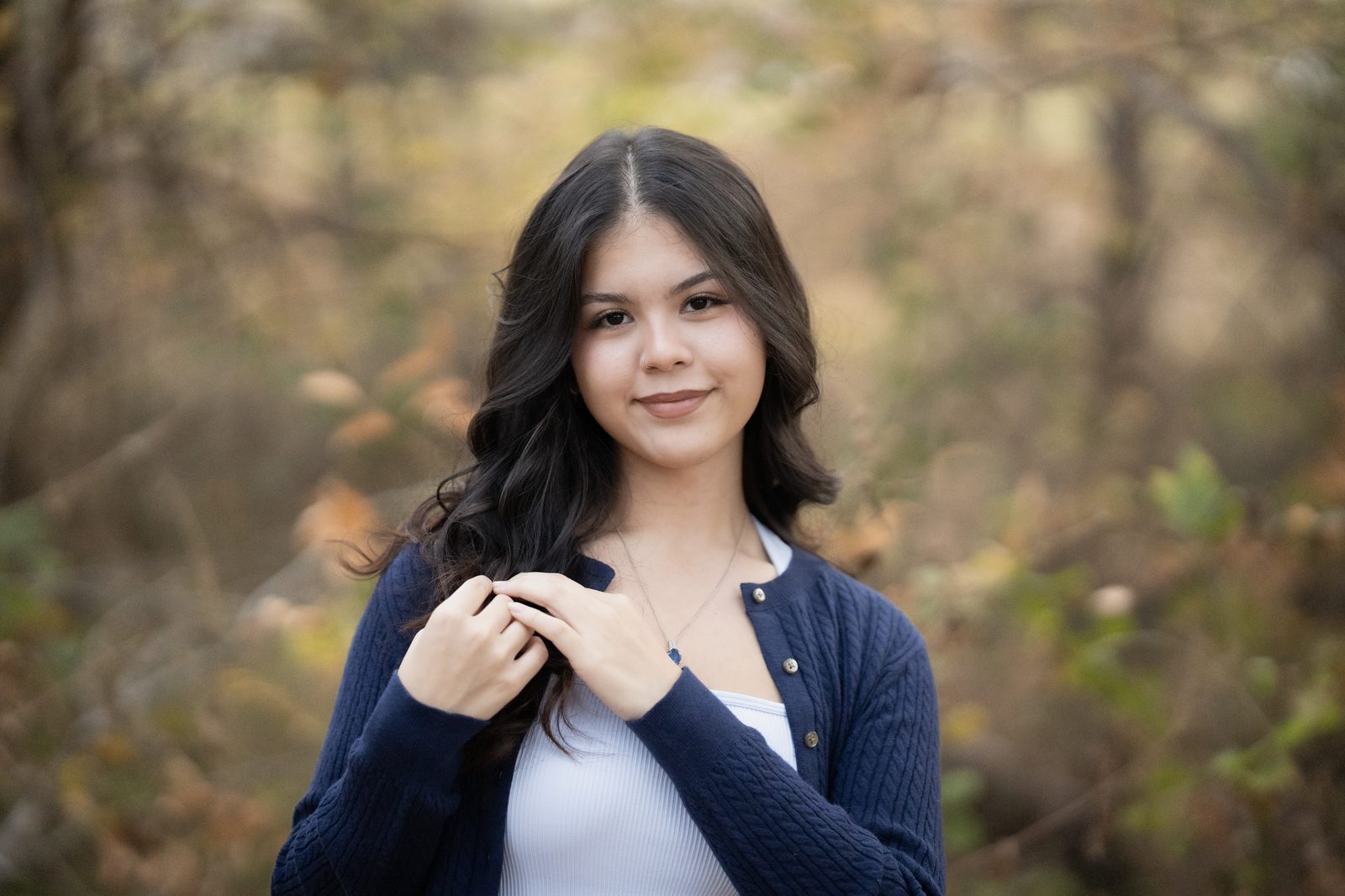 Senior portrait photography session